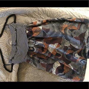 pretty strapless dress